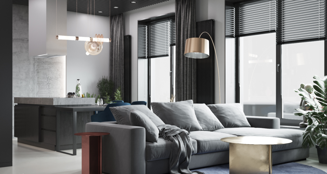 现代简约风格家装设计室内装修效果图-客厅 现代简约风格家装设计室内装修效果图-客厅